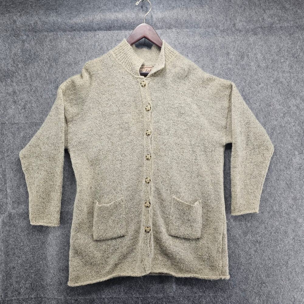 VINTAGE‎ 90S WOOLRICH MERINO WOOL WOMANS CARDIGAN